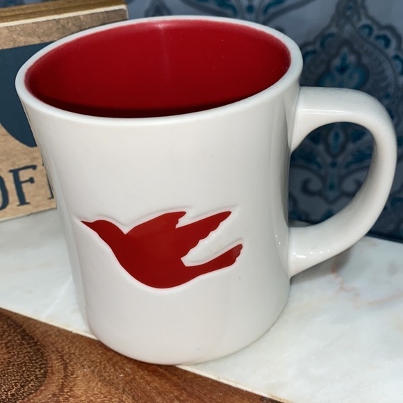 Starbucks peace mug dove 2008 ceramic coffee cup - Picture 3 of 5